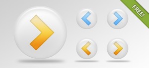 Free PSD Arrow Buttons Pack