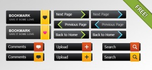 PSD Button collection 