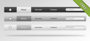 Apple Style Navigation Menu