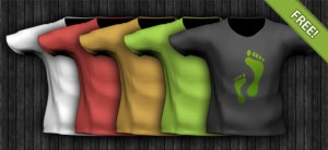 PSD T-Shirt Template