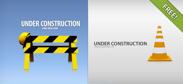 under construction psd
