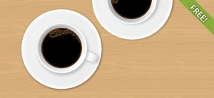 Free Fully Layered PSD Coffee Cup