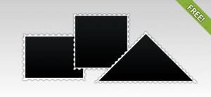 3 Free Post Stamps