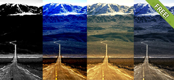 7 Free Photo Effect Photoshop Actions