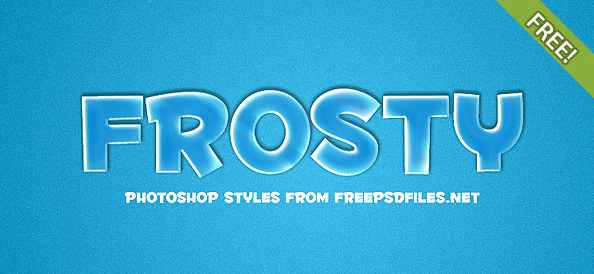 Frosty Photoshop Style