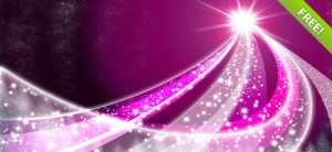 Abstract Snowy Background Set