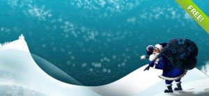 Santa Winter Wallpapers Set
