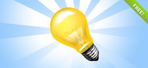 Bulb PSD Icon