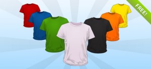 PSD Tee Shirt Mockup Templates