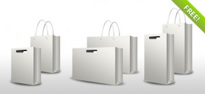 PSD Shopping Bag Set