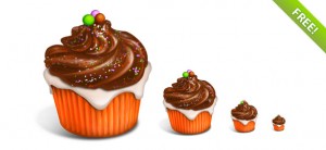 Delicious Cupcake Icons