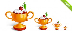 Free Winner Cup Icon Set