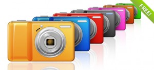 7 Free PSD Camera Graphics
