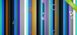 Website Background with Geometric Figures