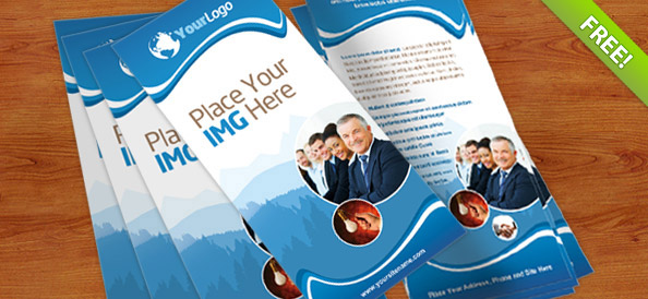 Rack Card PSD Template