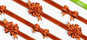 Ribbons Free PSD