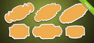 6 Free PSD Badge Templates
