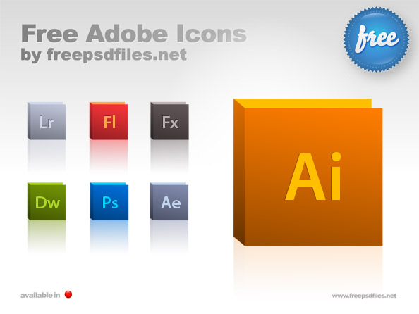 Adobe Icon Set Preview Big