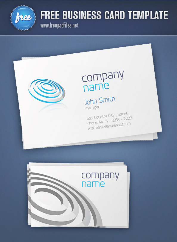 Business Card Template Preview Big