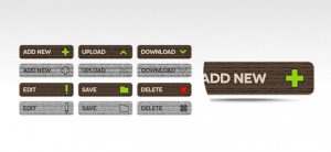 Functional PSD Buttons