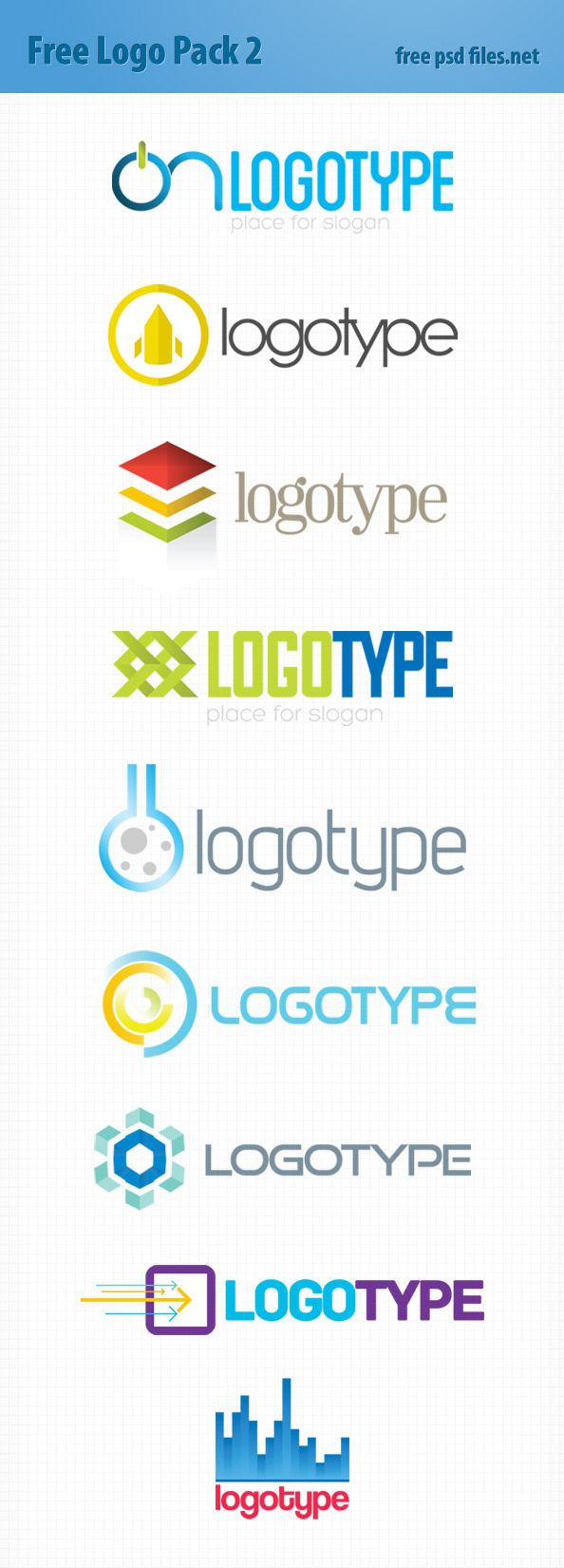 Logo Design Templates Pack 2 Preview Big