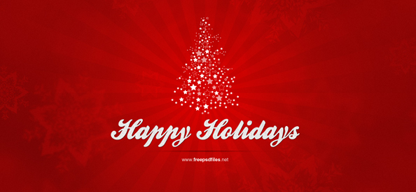 Holiday Background PSD
