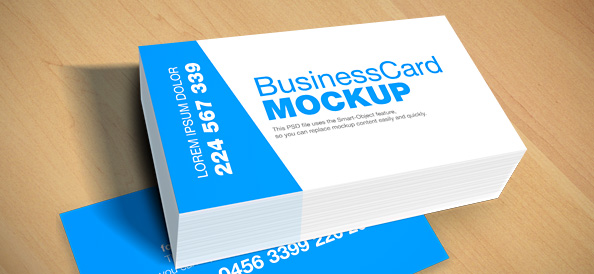 Business Card Mockup PSD Business Card Mockup PSD