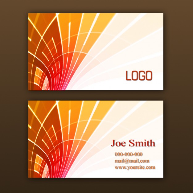 orange-business-card-template