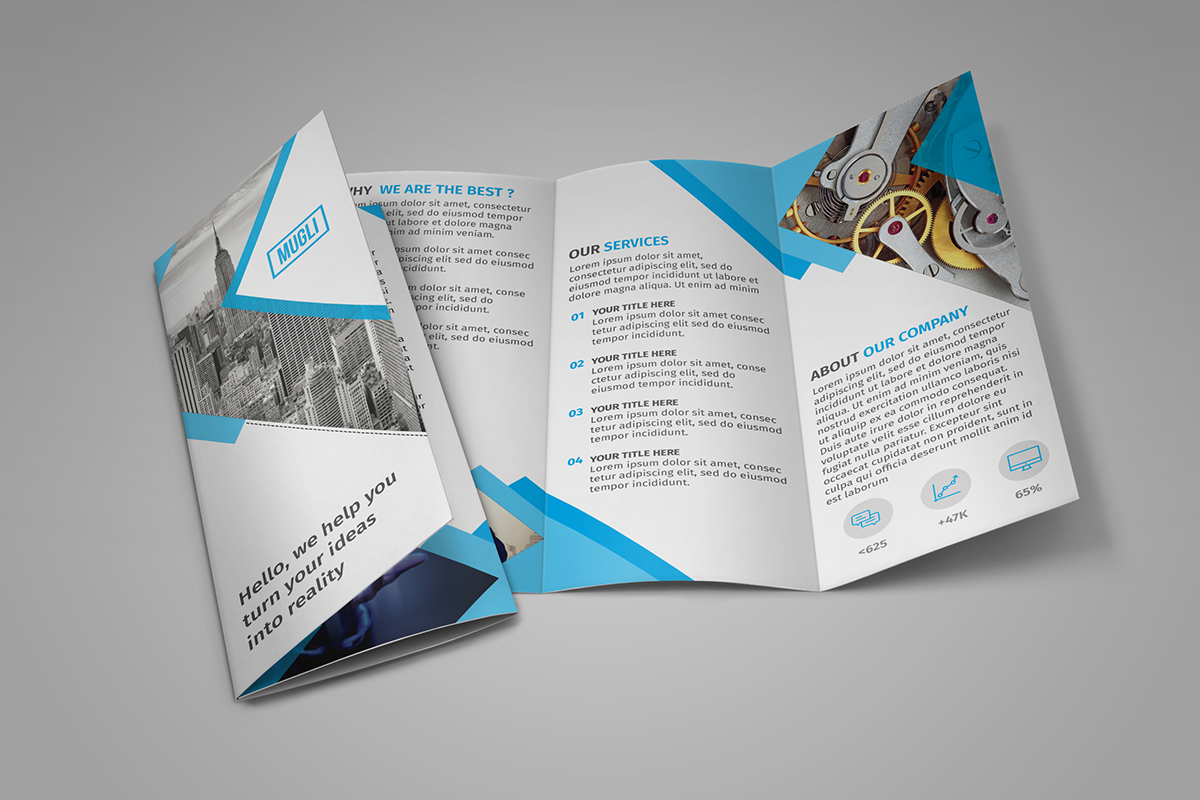 16 Tri Fold Brochure Free PSD Templates Grab Edit Print