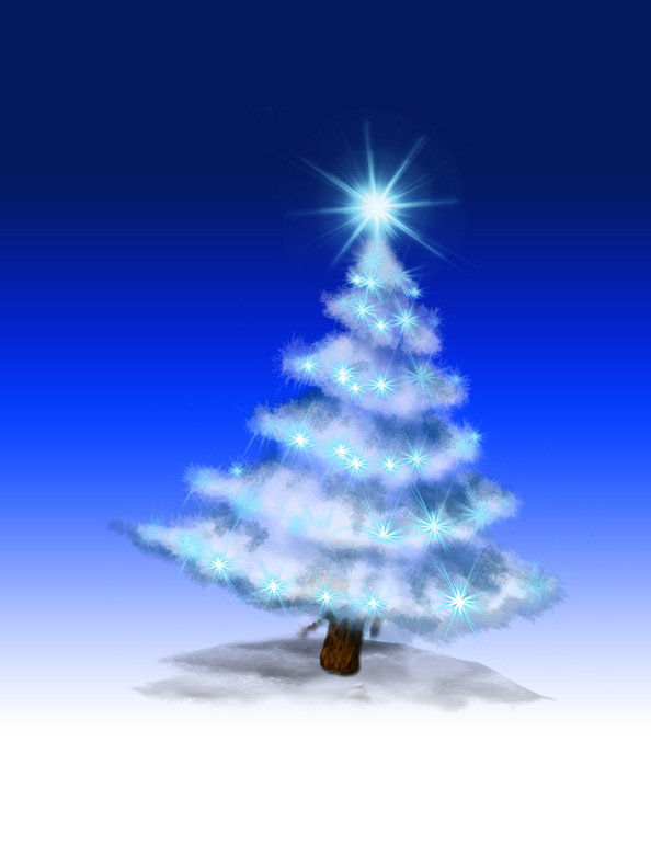 Free Christmas Tree Illustration