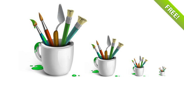 http://static.freepsdfiles.net/uploads/2011/04/sweet_brushes_in_cup_preview.jpg