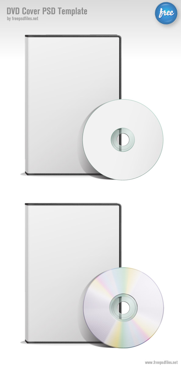 DVD Cover PSD Template Free PSD Files