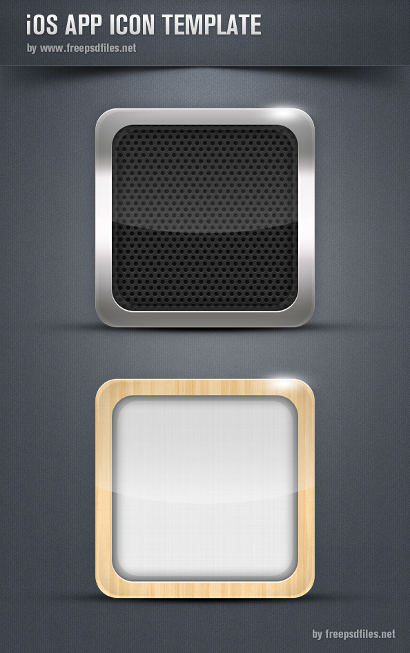 Ios App Icon Template Free Psd Files