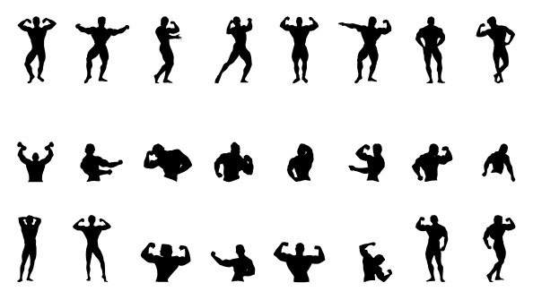 Fitness Silhouettes Set 2 Preview