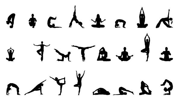 Yoga Silhouettes Set 1 Preview