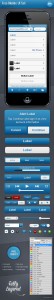 Mobile UI Free PSD Set - Free PSD Files