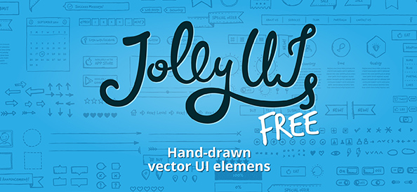 Free PSD Hand-drawn UI Elements