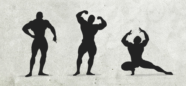 Fitness Silhouettes Set 1