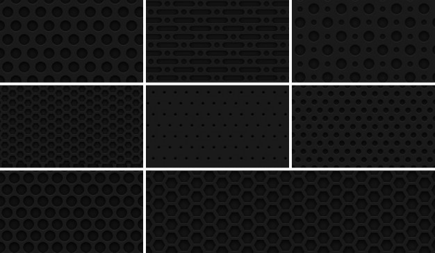 8-seamless-dark-metal-grid--patterns