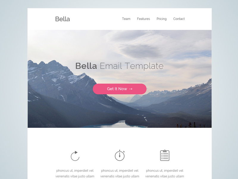 30 Free Psd Email Templates And Newsletter Designs