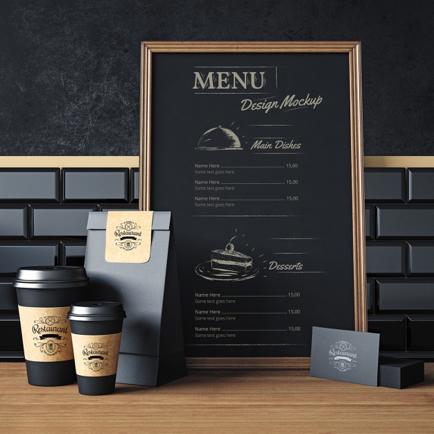 Download 18 Restaurant Print & Web Free PSD Templates PSD Mockup Templates