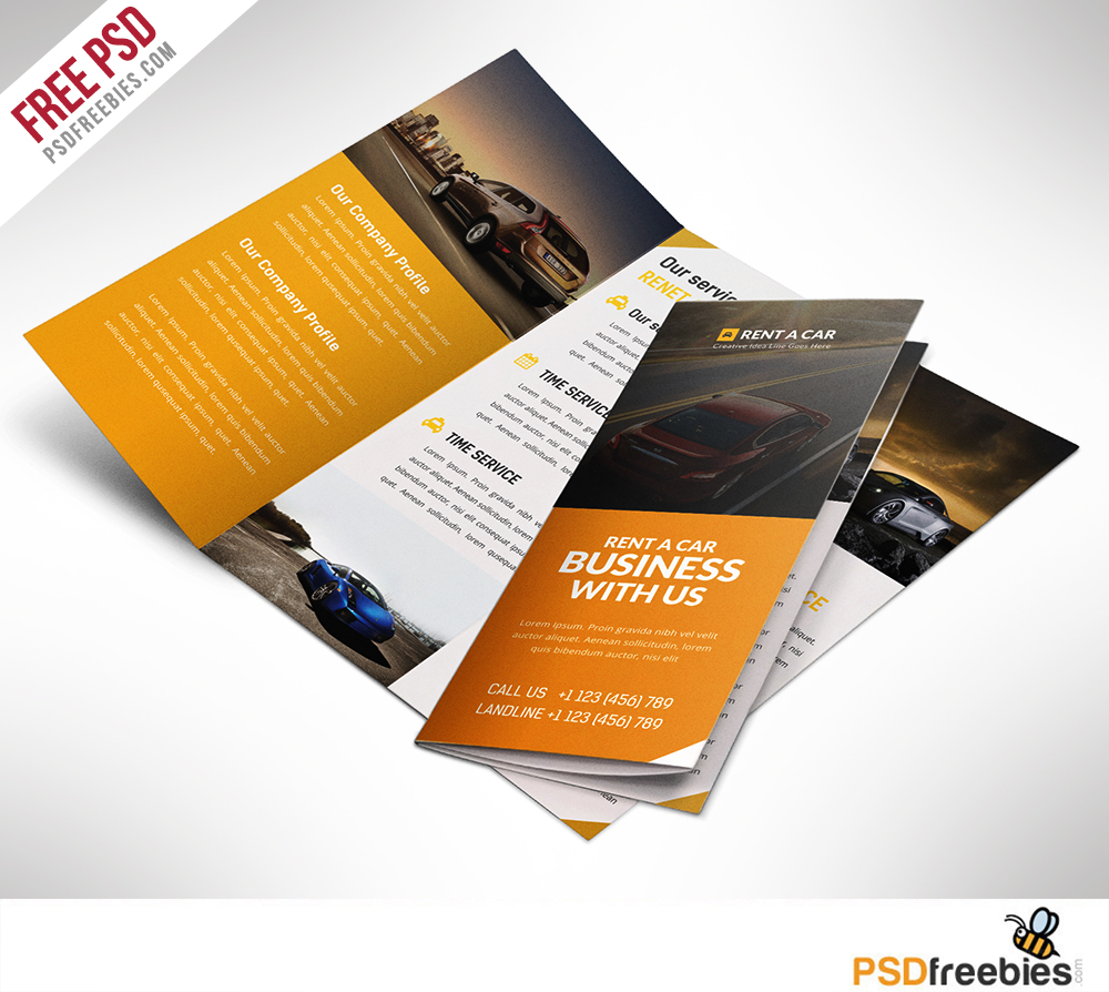 93 Premium And Free Psd Tri Fold Bi Fold Brochures