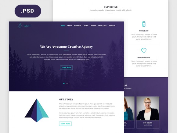 psd-website-template