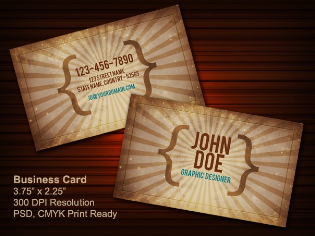 vintage-business-card-psd-front-back_55-292934327