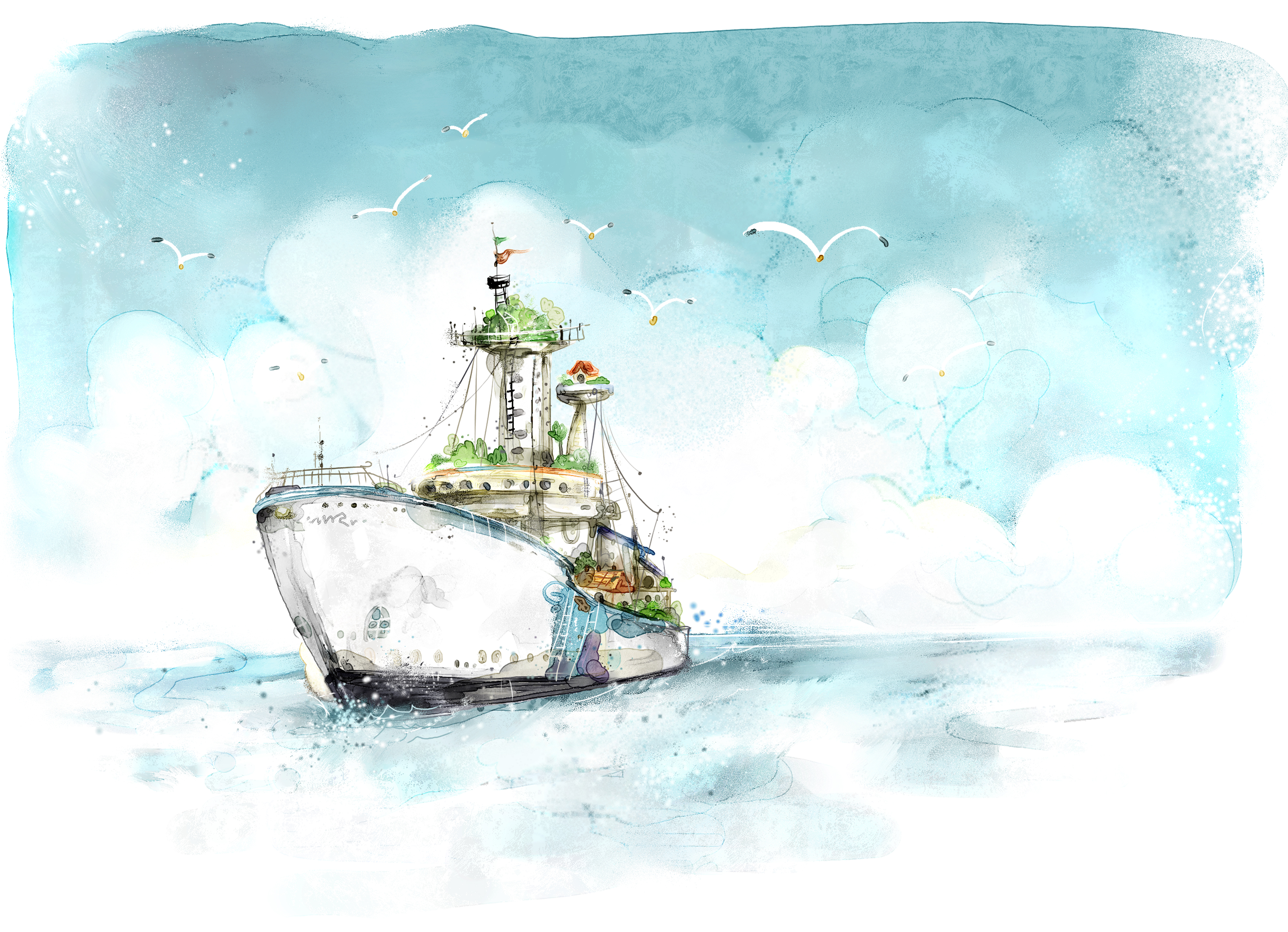 a_fresh_style_handpainted_ships_psd_layered_pictures