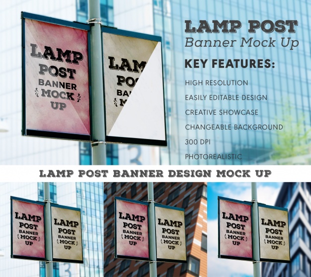 Download 22 Free Psd Advertising Mockup S Of Posters Billboards Etc