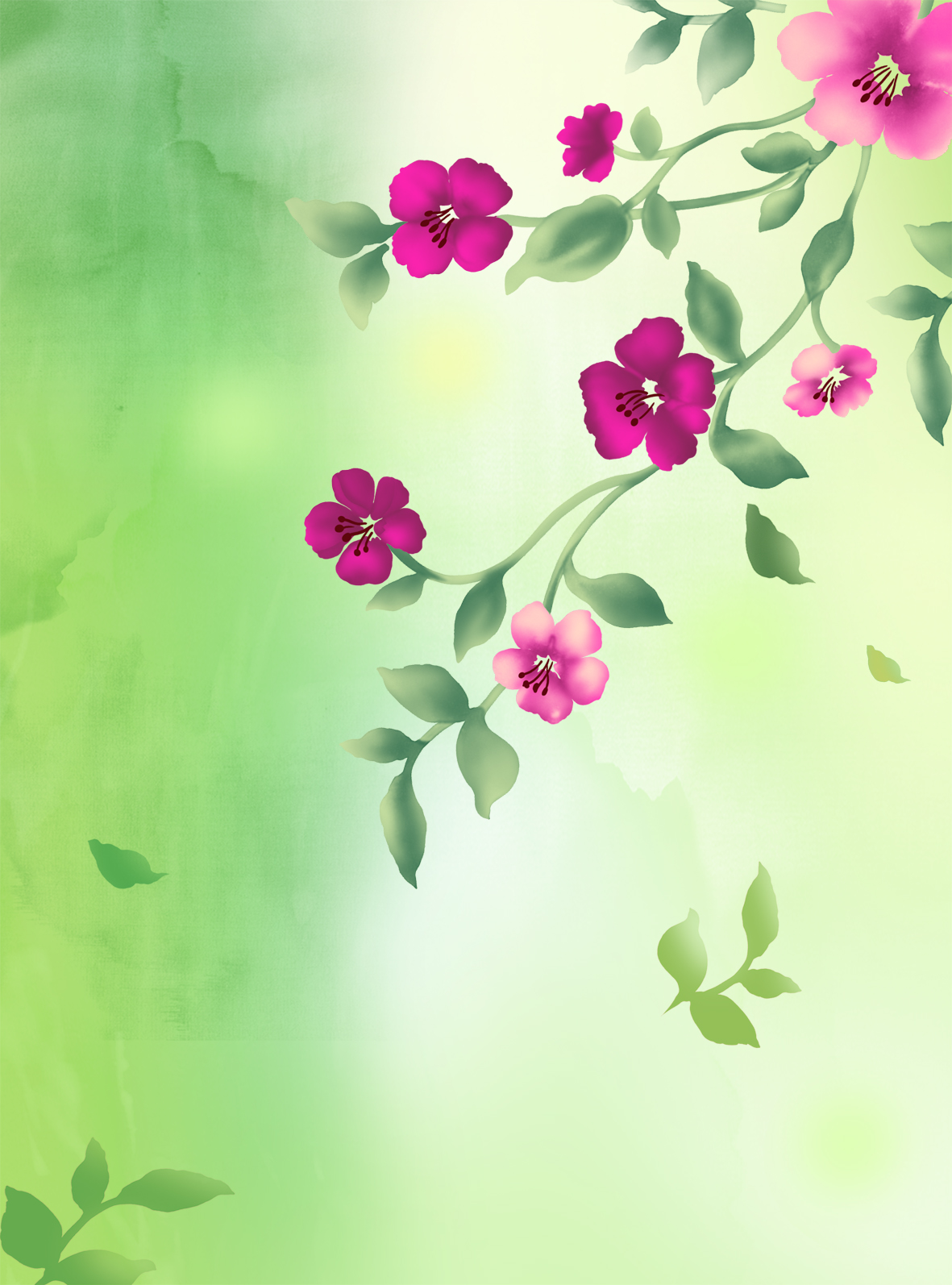 vertical flower background