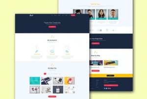 15 Free PSD Landing Page Templates for Lasting Impression