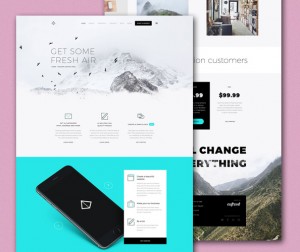 15 Free PSD Landing Page Templates for Lasting Impression